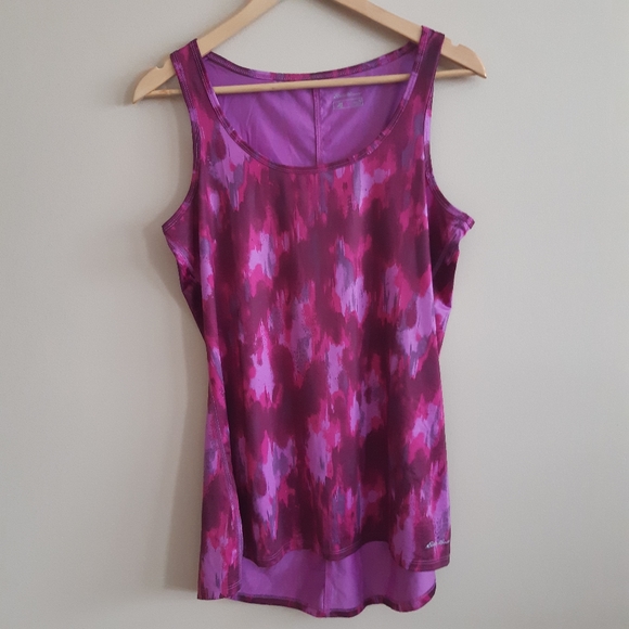 Eddie Bauer | mottled light weight work out top